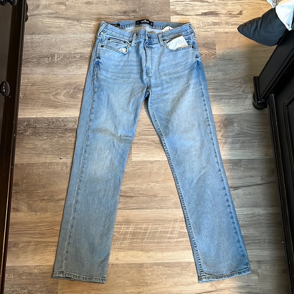 Mens Hollister Slim Straight Jeans